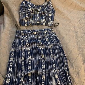 2 piece skirt set